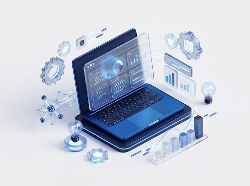 Advanced Agentic AI Technology Illustration