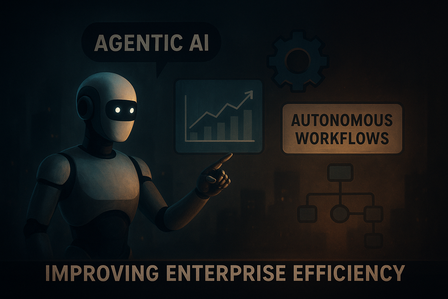 Agentic AI improving enterprise efficiency through autonomous workflows